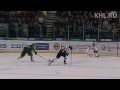 Sergei Zinovyev makes a hat-trick at Evgeny Malkin KHL debut night