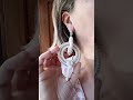 video orecchini soutache grandi cerchi sposa