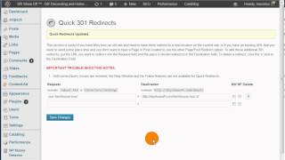 Quick 301 Redirects Tutorial for WordPress Plugin