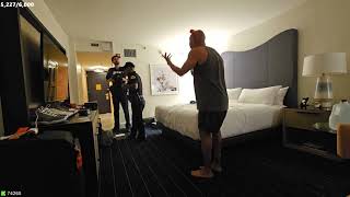 FOUSEY Calls cops and gets arrested on stream full video