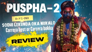 puspha 2 review 🤯🔥 sodhi lekunda oka mukka lo puspha. 3 lo rampage 🥲 #youtube #viralvideo #puspha2