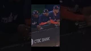 張育成 滿貫炮 加上一個有趣對比#baseball