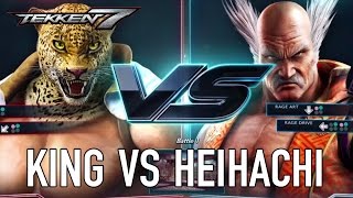 Tekken 7 - PS4/XB1/PC - King VS Heihachi (Character Gameplay)