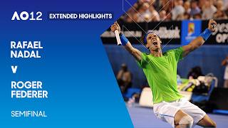 Rafael Nadal v Roger Federer Extended Highlights | Australian Open 2012 Semifinal