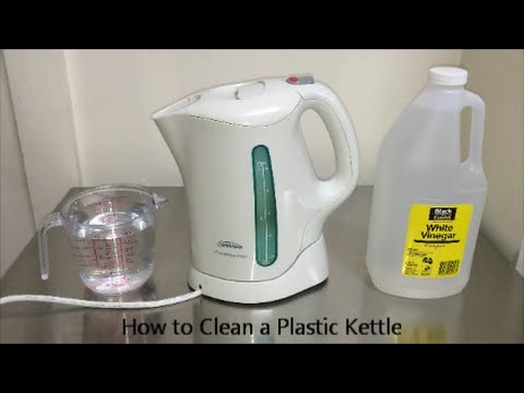 How to Clean a Plastic Kettle How to Clean a Plastic Kettle