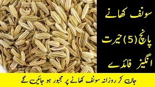 Benefits of Fennel seeds - Saunf Ke Fayde