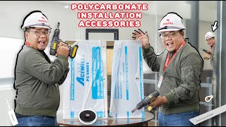 Accessories na Kailangan sa Pag-Install ng Polycarbonate Sheets | POLYLITE PH