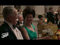 dinner with president johnson the crown olivia colman helena bonham carter clancy brown