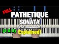 Beethoven Pathétique Sonata 2nd Movement Piano Tutorial - How to Play Lesson (Part 4 and 5 of 5)