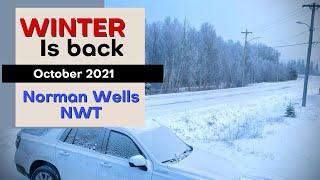 VLOG 236 winter is back in the NORTH