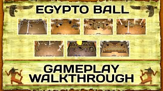 Egypto Ball [PC] - Gameplay Walkthrough - All Levels - Old PC Games