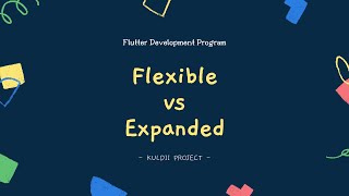 FLUTTER 30 Flexible dan Expanded (Tutorial Flutter Bahasa Indonesia)