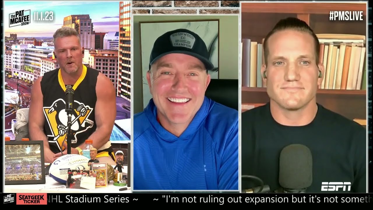 Kirk Herbstreit Reacts To The CFP Rankings 🏈 | The Pat McAfee Show ...