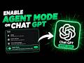 ChatGPT - How To Use Agent Mode (Full Guide)