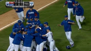 Rondon's save sends Cubs to NLCS