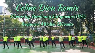 Celine Dion Remix Line Dance. Choreo by, Bambang Satiyawan (INA). #kenangaladies