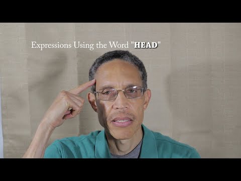 How do you use the word head?