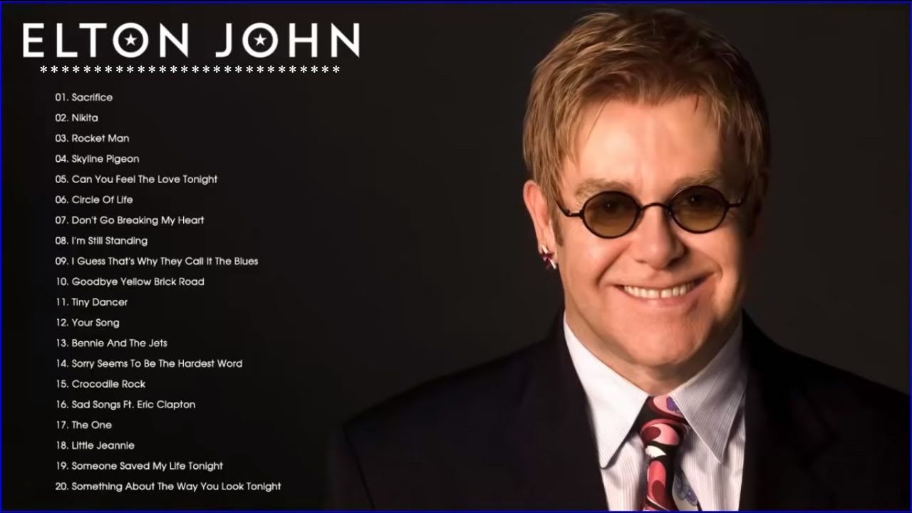 Elton John Songs In Order