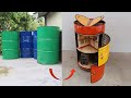 How To Make Tool Storage From Old Oil Drum | Homemade Tool Storage