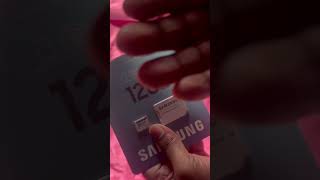 SAMSUNG EVO Plus 128GB Micro SDXC w/SD Adaptor, Up-to 160MB/s, #sdcard #unboxing #samsunggalaxy