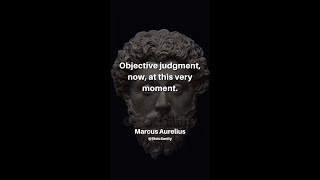 STOIC QUOTES - JUDGEMENT, ACTION AND ACCEPTANCE -  #marcusaurelius #shorts