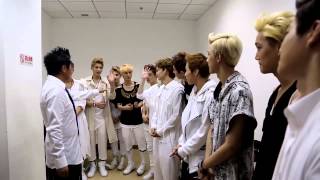 130819 EXO \u0026 Sun Nan   Backstage @ Asian Idol Awards 2013