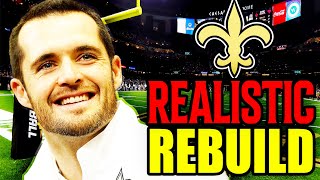 The HARDEST Realistic Rebuild in Madden, The New Orleans Saints.