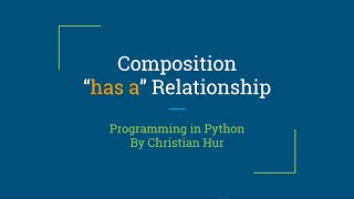 Python: Composition