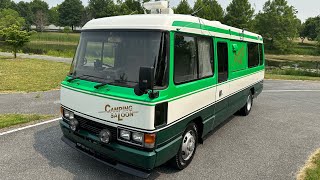 1991 TOYOTA COASTER CAMPING SALOON- TURBO DIESEL- JDM -WALK AROUND 2