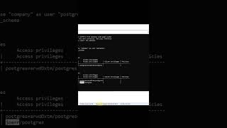 How To Grant Insert On PostgreSQL Table To A Role/User || Best PostgreSQL Tutorial Shorts