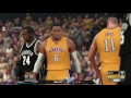 實況 nba 2k17 洛杉磯湖人隊球爸的逆襲之我就是100分拉 part 4