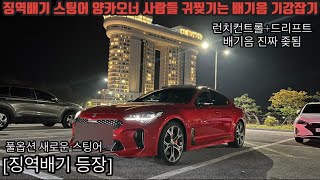 징역배기 스팅어 양카오너의 사람들 귀찢는 배기음 기강잡기