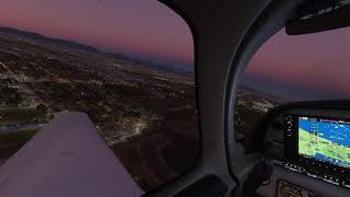 KVNY Van Nuys Airport Touch and Go with Cirrus SR22 (FS2020)