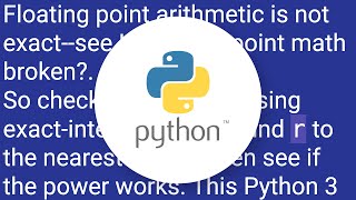 Python: Function to determine if number is square, cube, etc