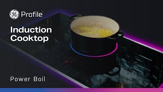 GE Profile Induction Cooktop with Power Boil