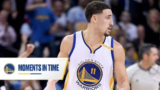 Tissot Moments in Time | Klay Thompson Scores 60 Points on 11 Dribbles - Dec. 5, 2016