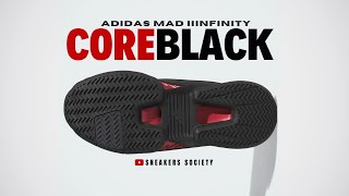 CORE BLACK 2024 adidas MAD IIINFINITY | DETAILED LOOK + PRICE