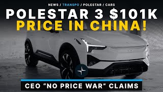 Polestar 3 $30K Price Cut in China - Despite No Price War Claims By CEO!
