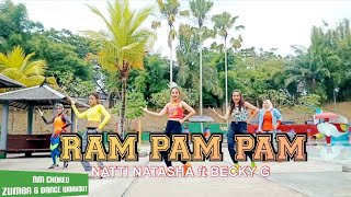 RAM PAM PAM - NATTI NATASHA FT BECKY G | RULYA MASRAH ZUMBA \u0026 DANCE WORKOUT CHOREOGRAPHY