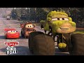 How Ivy Met Lightning McQueen | Cars on the Road | Pixar Cars | @disneyjr