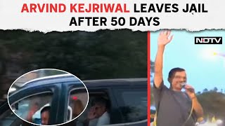 Arvind Kejriwal Released | Kejriwal Leaves Jail After 50 Days, "Election Gamechanger", Says AAP