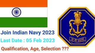 Indian Navy Executive IT  Online Form 2023 |  Indian Navy SSC IT 2023  | Indian Navy  IT entry 2023