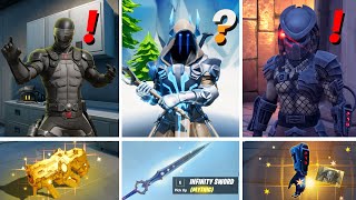 ALL NEW Bosses, Mythic Weapons & Keycard Vault Locations (Snake Eyes, Ice King, Predator)
