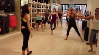 Lifestyle Jules Full Ballet Barre Class at Calvin Klein Performance