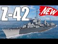 Z-42 *NEW GERMAN DD* First look - World of Warships Replays