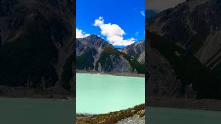 Tasman glacial lake, New Zealand...simply breathtaking... #shorts #nature #newzealand #fyp #wow