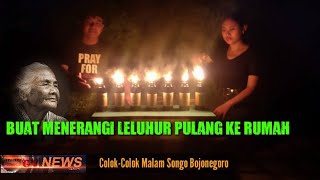 Tradisi Colok-colok Menandai Datangnya Malam Sanga Atau Malam Keduapuluh Sembilan Ramadan.