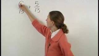Adding Like Fractions - MathHelp.com - Pre Algebra Help
