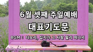 6월 셋째 주일예배 대표기도문, 6월 호국보훈의 달 대표기도문, 6월주일예배대표기도, 십자가 그 사랑 멀리 떠나서