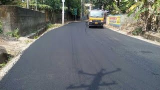 റോഡ് ടാറിംഗ് പുതിയ സാങ്കേതികവിദ്യ.          Amazing Road taring technology  in kerala